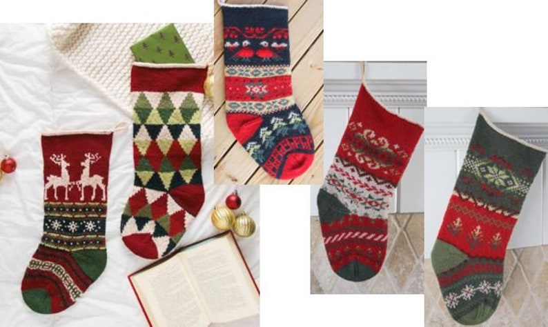 5 Christmas Stocking Patterns 画像 1