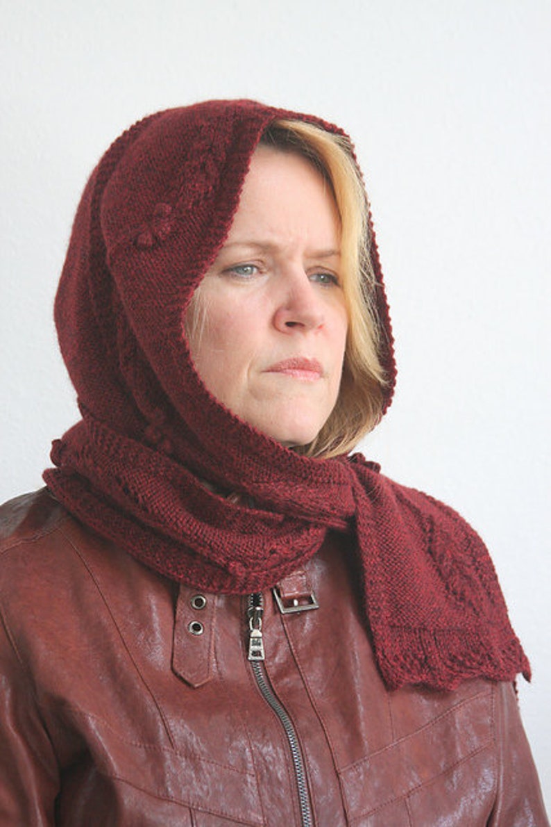 Avonleigh Hooded Scarf Pattern image 3