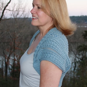 Laurel Park Shrug Knit Pattern (PDF)