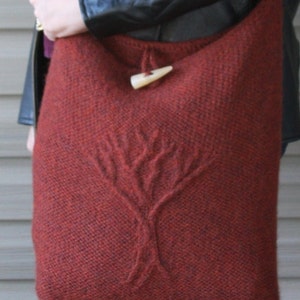 Tree of Life Felted Bag Knit Pattern PDF image 3