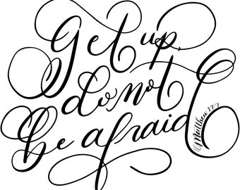Afraid Svg Etsy