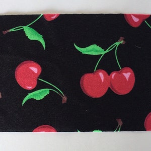 Cherry Headband | Workout Headband | Fitness Headband | Spandex Headband | Yoga Headband |