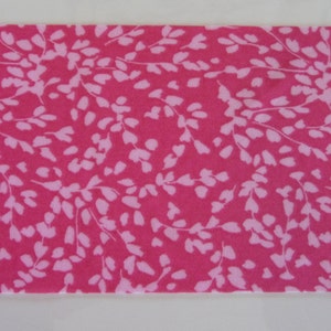 Pink and White Wide Stretchy Headband