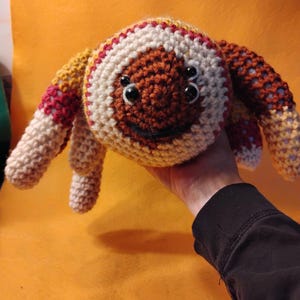 Crochet Toy | Stuffed Spider Toy | Soft Plush Spider | Gift for Kids, Spider Lovers & Collectors | Knitted Toy Animal