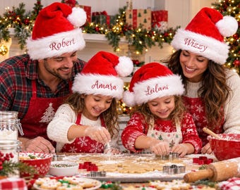 Bonnet de Noel brodé personnalisé : Bonnet de Noel personnalisé