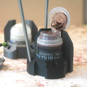 Paint pot holder for Citadel paints