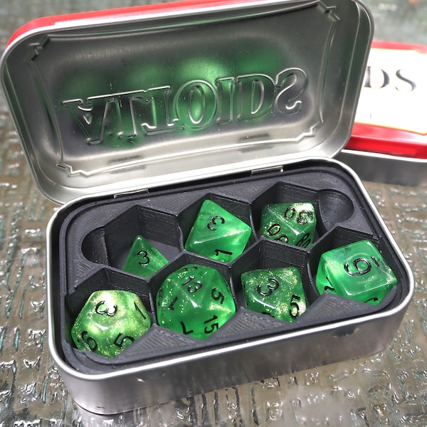 Dice Container for Altoid Tin