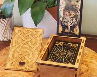 Tarot Card Storage Box: Altar Deck Holder