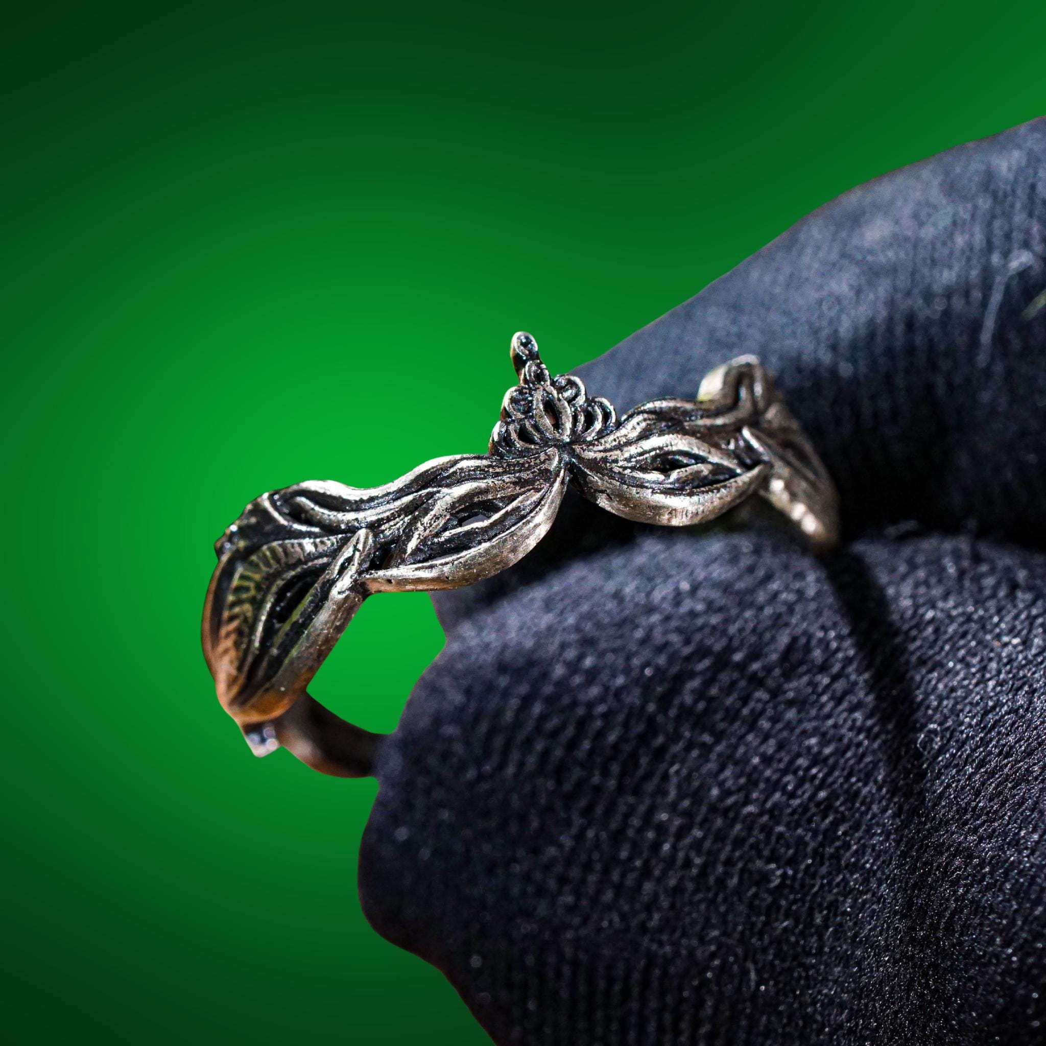 PREMIUM Arwen Elven Rings, LOTR Inspired 950 Silver Jewelry, Lord