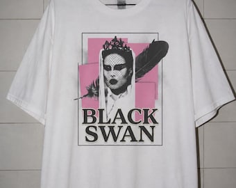 Black Swan Nina Sayers Bubblegum Pink Cinephile T-Shirt Natalie Portman Cult Movie Tee