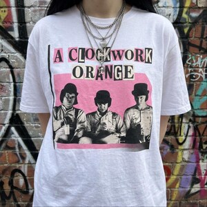 A Clockwork Orange T-Shirt | Bubblegum Pink Bootleg Tee
