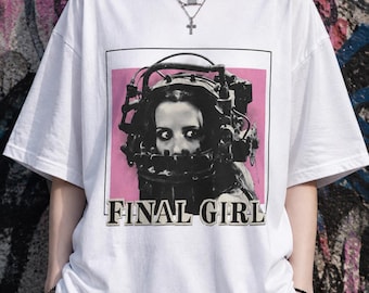 Final Girl Amanda Young Horror T-shirt Roze Saw Film cinefiel