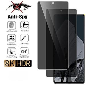 Google Pixel Privacy Screen Protector – Anti-Spy Tempered Glass, 2-Pack