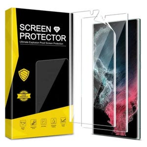 2- Pack Self Healing Hydrogel Film For Samsung Galaxy S25 S24 S23 S22 S21 NOTE20 PLUS ULTRA Premium Full Coverage Flexible Screen Protector