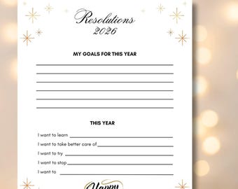 Nyårslöfte och årsöversikt