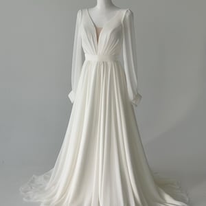loose slim fit chiffon dress Lily Chiffon Dress
