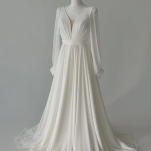 ethereal long sleeve maxi dress product info and reviews Long Flowy Ethereal Dress - Etsy