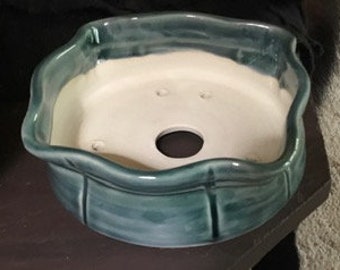 Bonsai Pot53/4"  Handmade Mame  Succulent Planter