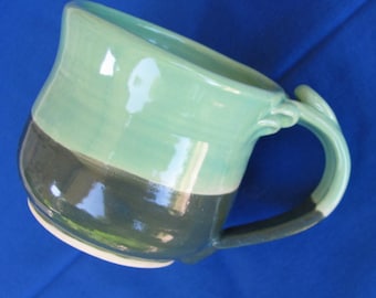 Mug . Handmade  Ceramic  Large Tea Cup Pottery