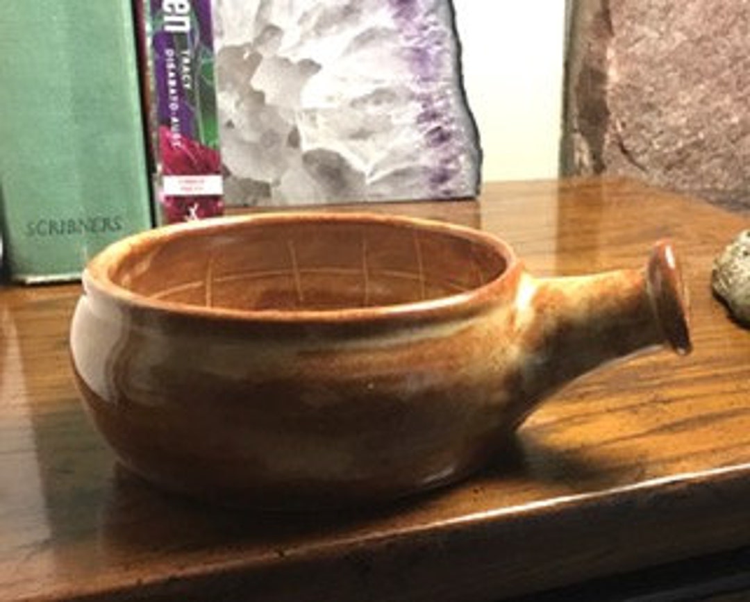 Shaving Soap Dish Shaving Mug Pottery Handmade Etsy