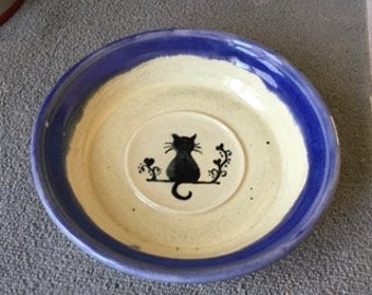 Ceramic Pie Plate, Brie Baker,  Wheel Thrown Pottery, Serving Dish, Handmade Pottery