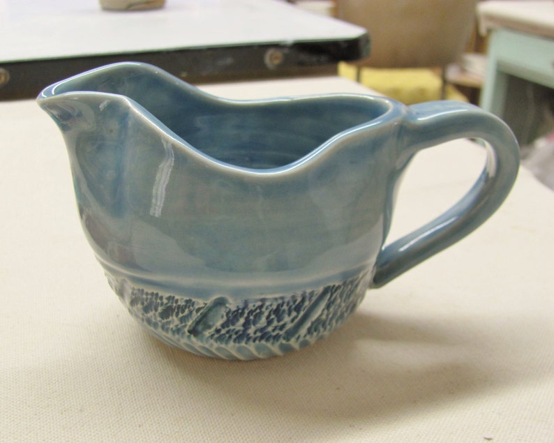 Pitcher Gravy Boat Sauce Dish Ceramic Pottery Handmade Creamer Etsy