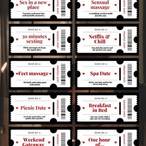 Couple Vision Board Kit Printable | 50 Date Ideas for Couples | Relationship Goals Activity | Printable image 15