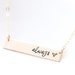 see more listings in the Bar Necklaces section