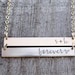 see more listings in the Bar Necklaces section