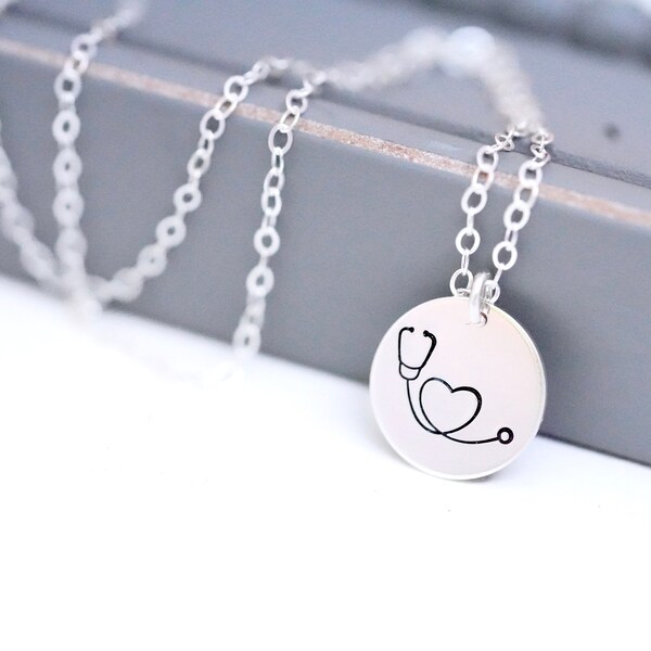 Stethoscope Necklace Etsy