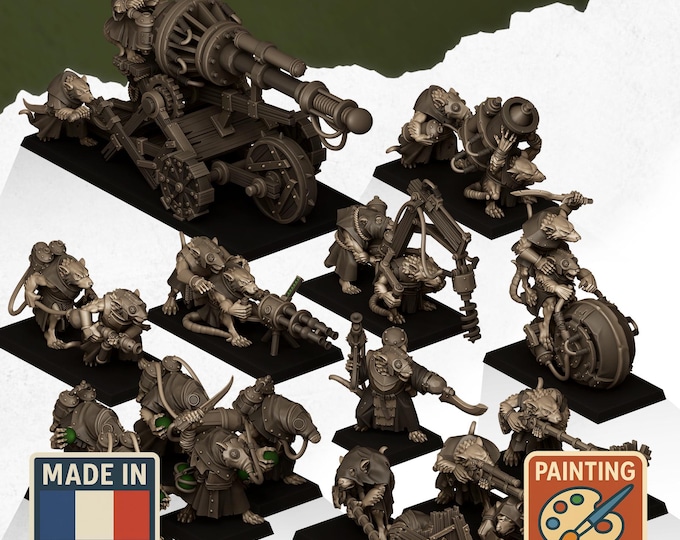 Featured listing image: Tech Vermin Pack - Sewer Vermin - Highlands Miniatures