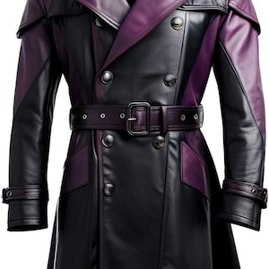 Men&#39;s Genuine Sheepskin Leather Biker Jacket – Slim Fit Motorcycle Style with Quilted Shoulders & Zipper Pockets