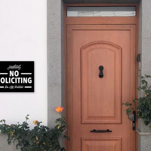 No Soliciting Sign • Do Not Disturb Sign • Printable • Digital Download • SVG • PDF