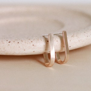 LILY Studs - Gold Fill Earrings - Stud Earrings - Minimal Earrings - Minimal Hoops