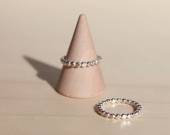 Silver Confetti Ring