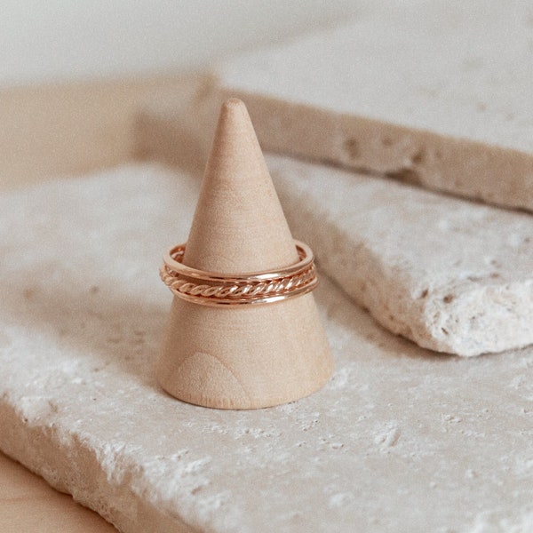 Stackable Gold Rings Etsy