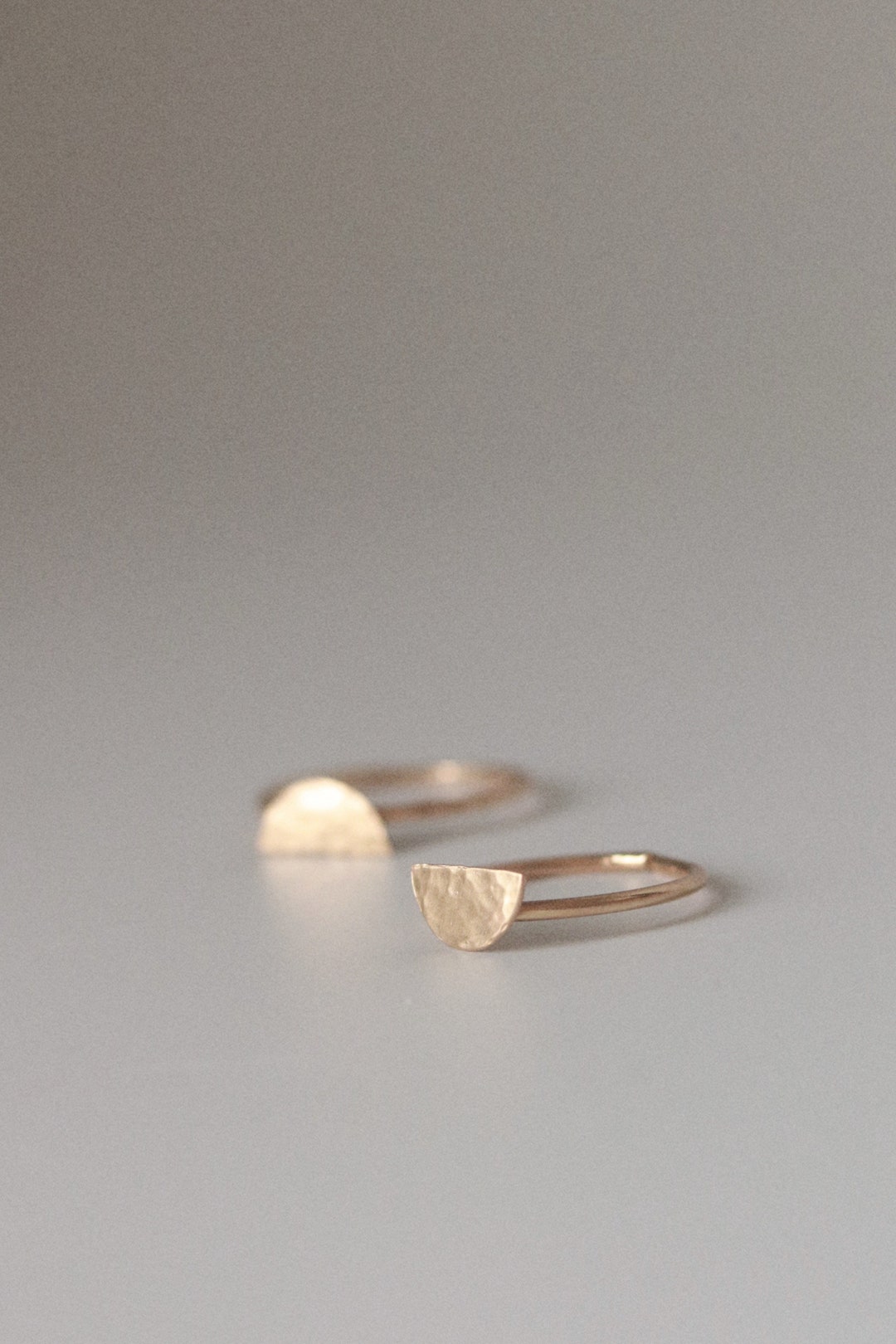 LUNA Stacking Ring - Gold Fill Stacking Ring - Gold Fill Ring ...
