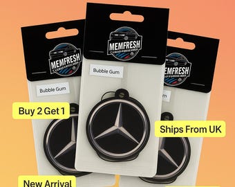 Mercedes Air Freshener. (Offer Buy 2 get 1 free)