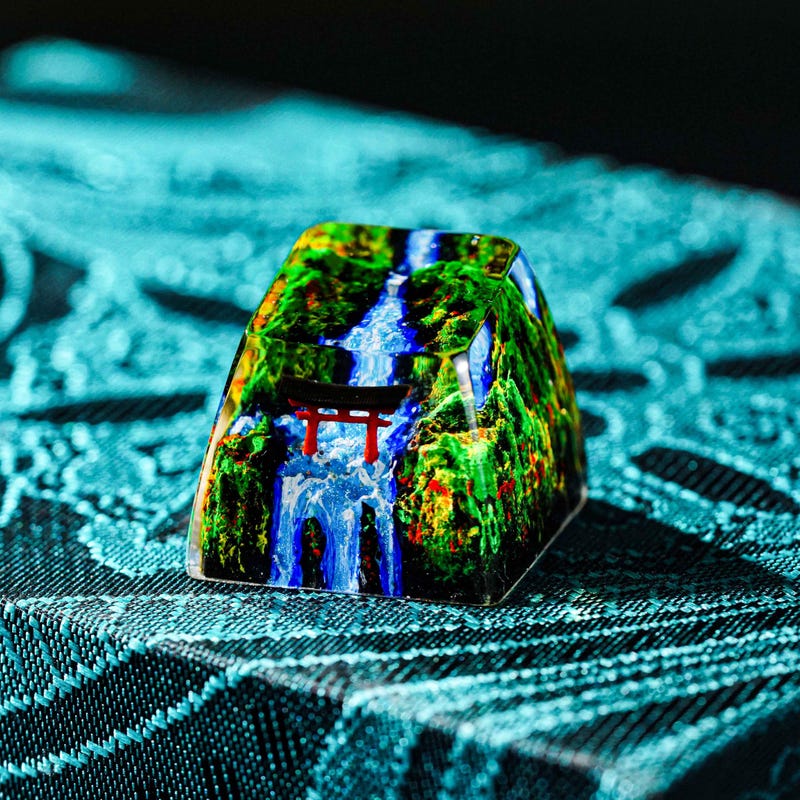 Landscape Resin Keycap - Etsy