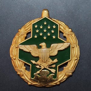 Vintage circa 1990's Joint Commendation Military Medal for Merit or Heroism issued by Department of Defense.