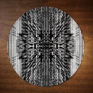 Screen-printed Turntable Slipmat - Stereoptic #1