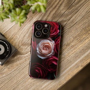 Romantic Impressionist Rose Phone Case – Elegant Floral Art Print, Vintage Botanical Aesthetic for iPhone & Samsung