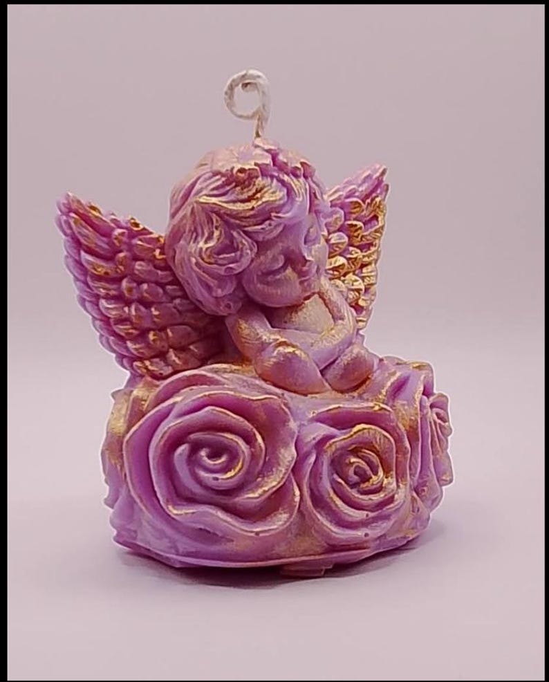 Angel With Roses - Etsy