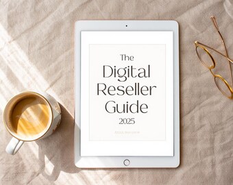 Guide de la boutique Etsy 2026 | E-book pour revendeurs de produits numériques (PDF)