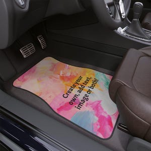 Customizable Car Floor Mats, Personalized Auto Accessories, Vehicle Rug, Unique Car Gifts, Car Decor, Floor Mat for Holidays
