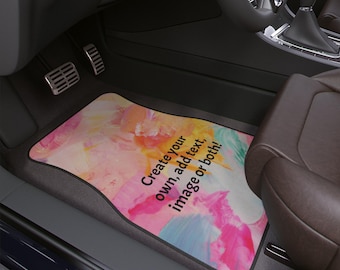 Customizable Car Floor Mats, Personalized Auto Accessories, Vehicle Rug, Unique Car Gifts, Car Decor, Floor Mat for Holidays