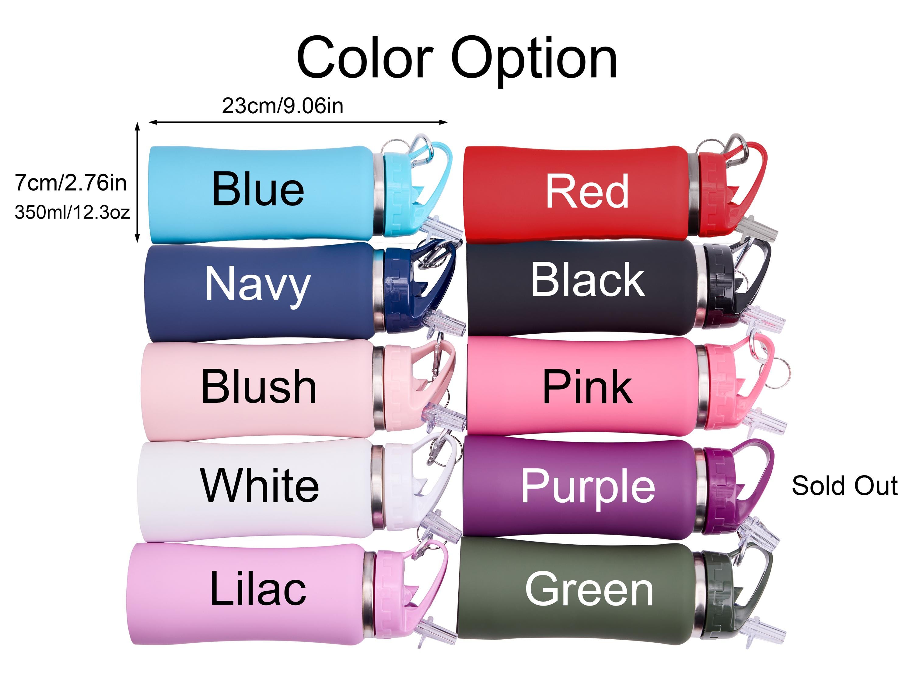 Custom 12 oz Stainless Steel Tumbler, Personalized Kid Water Bottle ...
