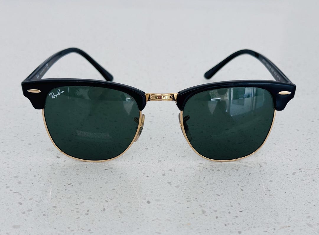 Ray-ban Clubmaster Sunglasses - Etsy
