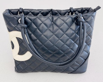 Chanel Cambon tote bag  (price low due to needed repair)