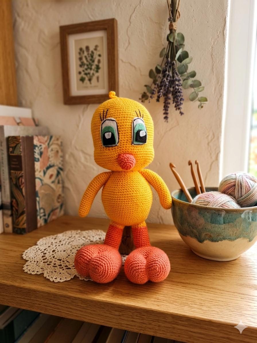 Tweety bird toy - Etsy 日本